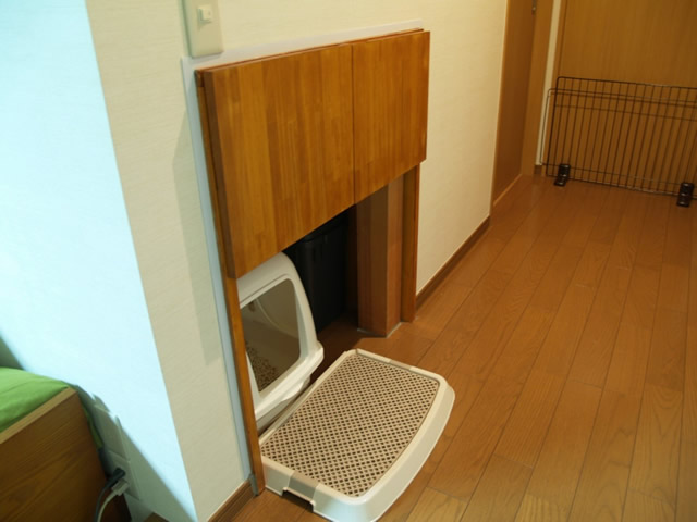 猫用トイレカバー